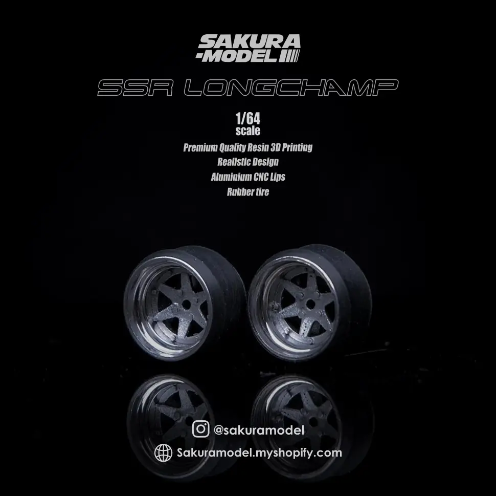 Custom Wheels 64 Scale Model Longchamp 1