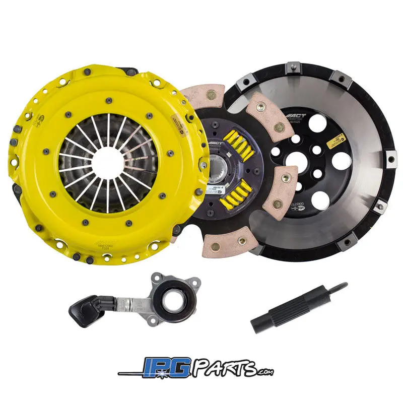 Act Heavy Duty Race 6 Pad Sprung Clutch Kit For 2016-2018 Ford Focus Rs 1