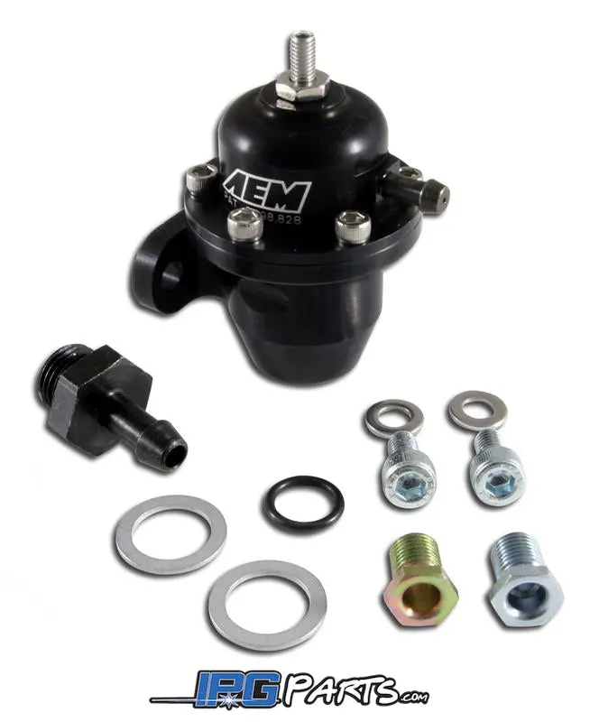 Aem Adjustable Fuel Pressure Regulator For The 1994-2001 Acura Integra Dc 1992-1995 Honda Civic Eg & 1999-2000 Honda Civic Si Em1 1