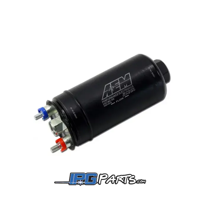 Aem 400Lph High Flow & High Pressure Inline Fuel Pump 1