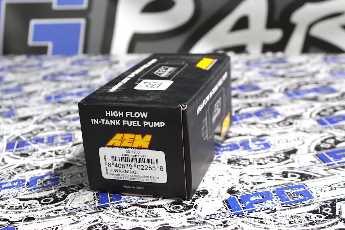 Aem 340Lph E85-Compatible High Flow In-Tank Fuel Pump (Offset Inlet) 1