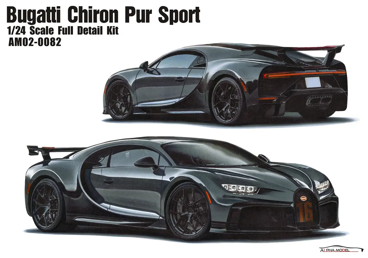 Alpha Model Bugatti Chiron Pur Sport 1