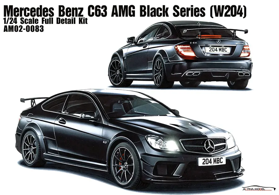 Alpha Model Mercedes Benz C63 Amg 1
