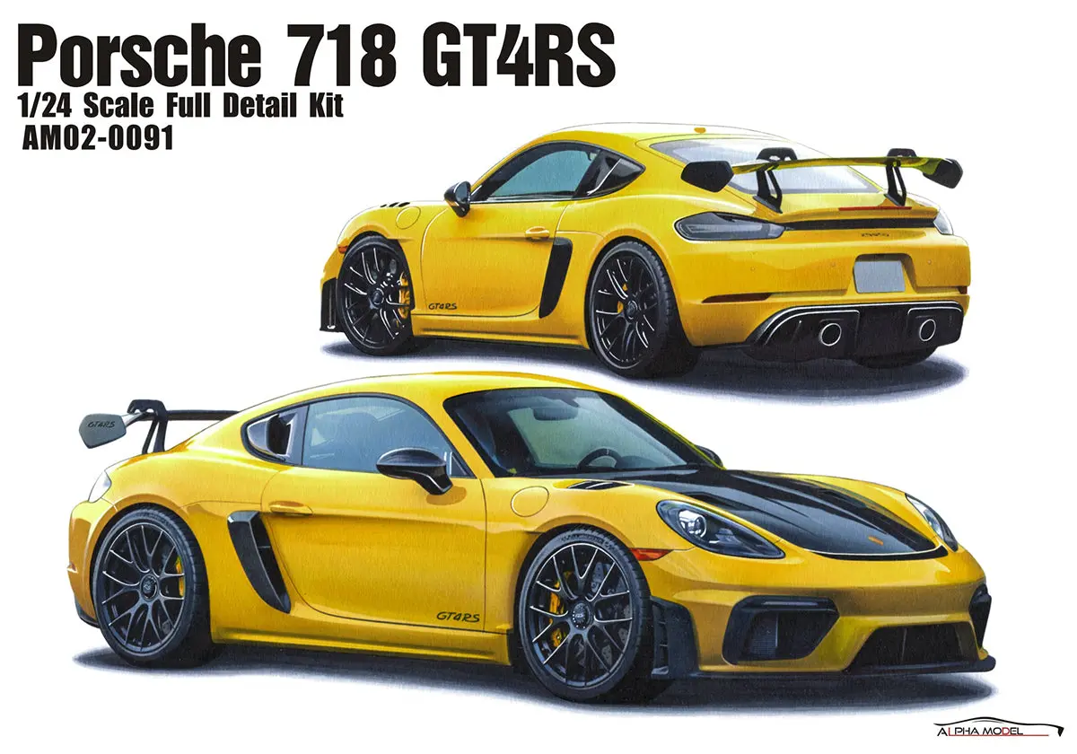Alpha Model Porsche 718 Gt4 Rs 1