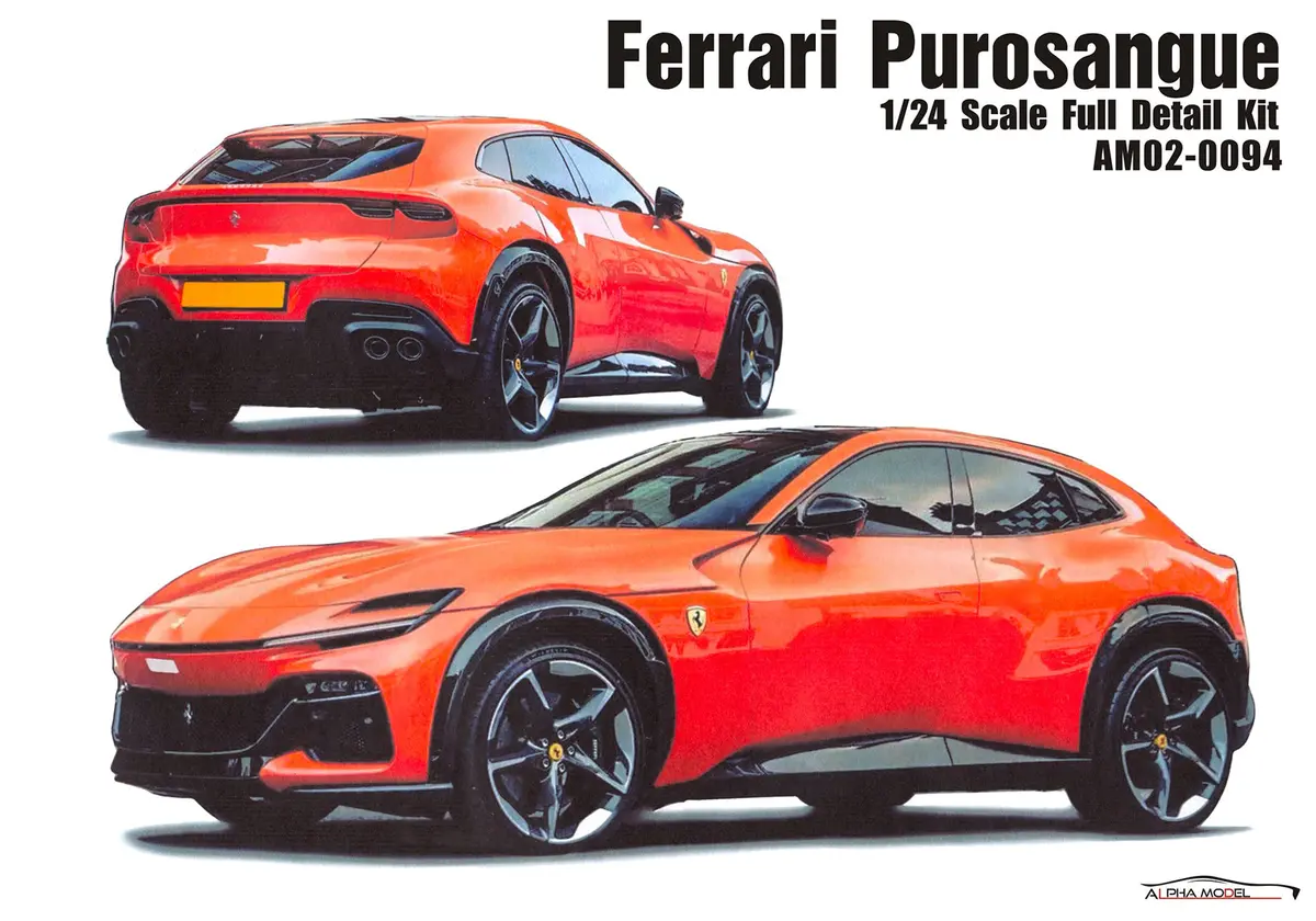 Alpha Model Ferrari Purosangue 1