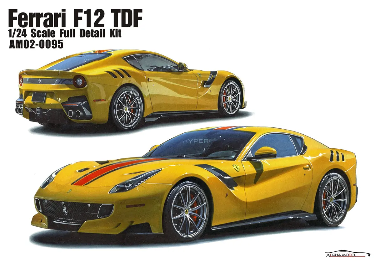 Alpha Model Ferrari F12 Tdf 1