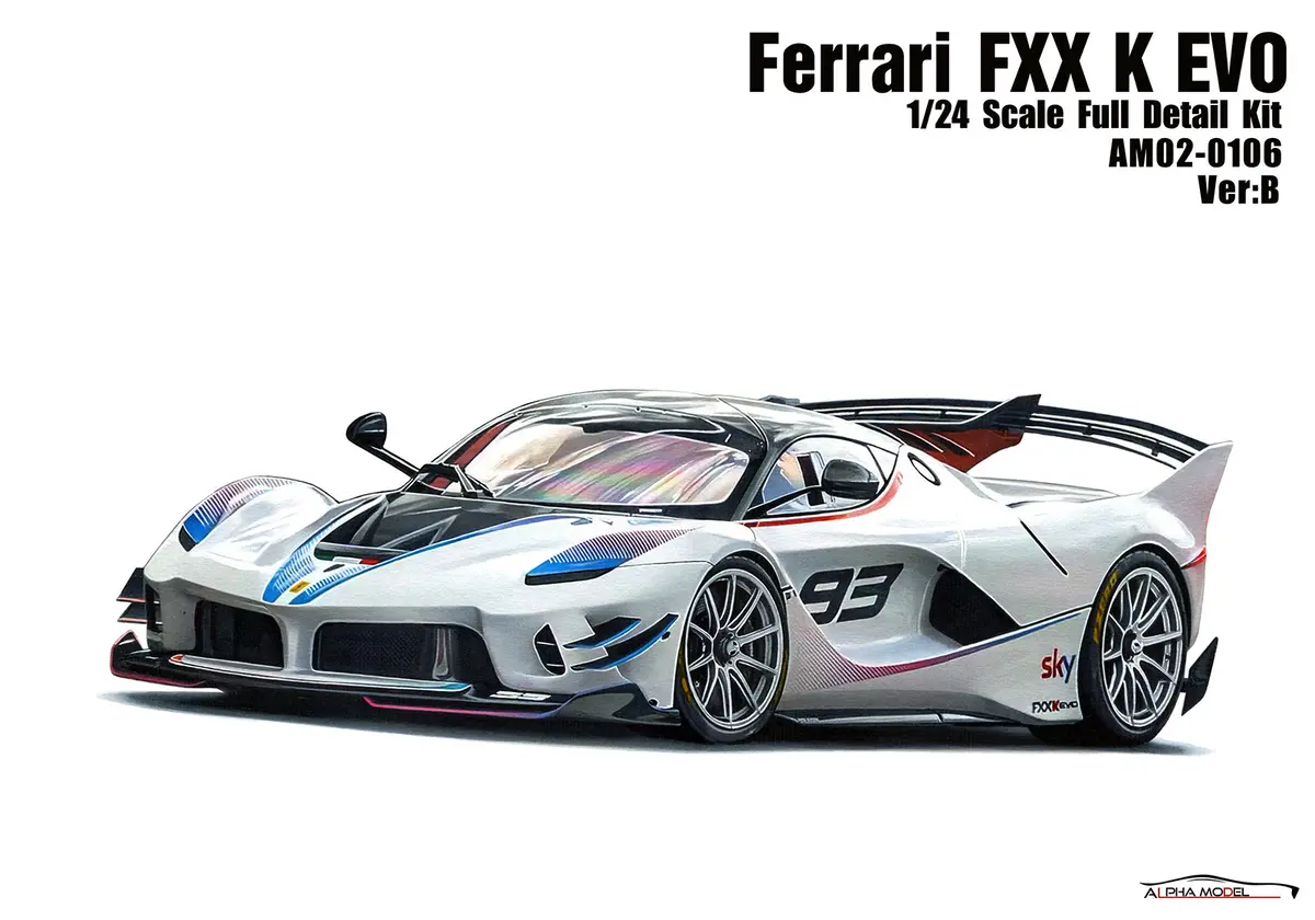 Alpha Model Ferrari Fxx K Evo (Ver:B) 1