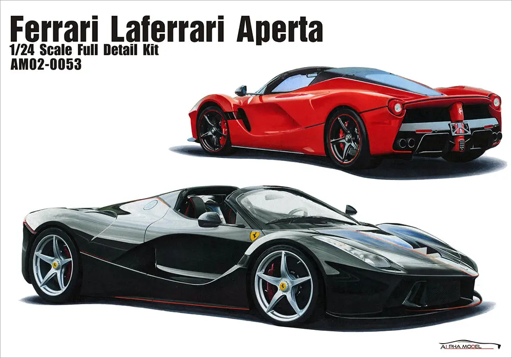 Alpha Model Ferrari Laferrari Aperta In 1:24 Scale 1