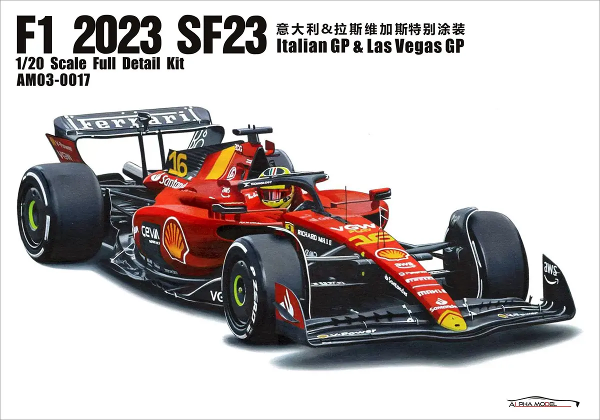 Alpha Model Ferrari F1 2023 Sf23 1