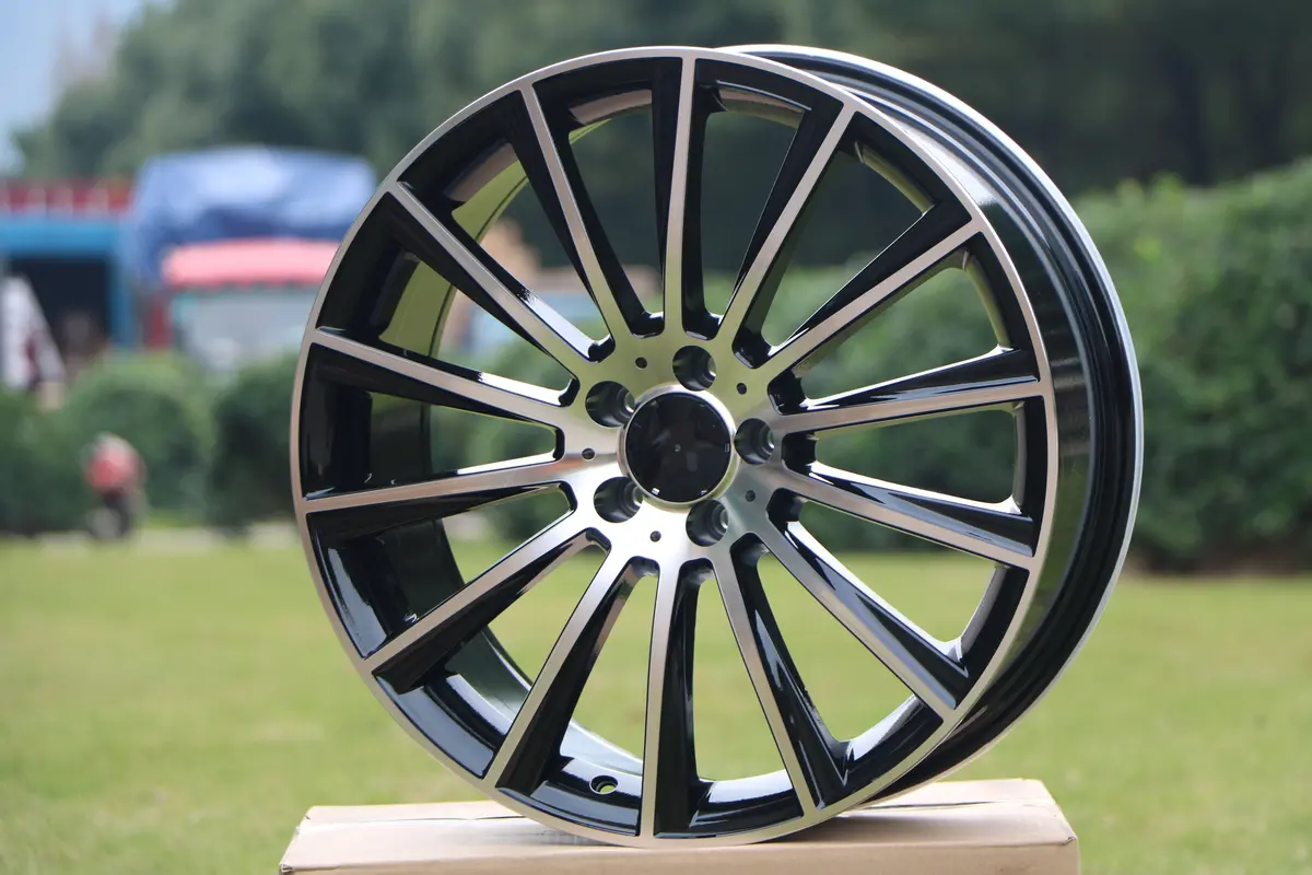 19" Multispoke Style Wheels Fits Mercedes Benz C180 C250 C300 C350 C400 Cla250 E300 E320 E350 E550 S350 S400 S450 S500 S550 S600 S63 3