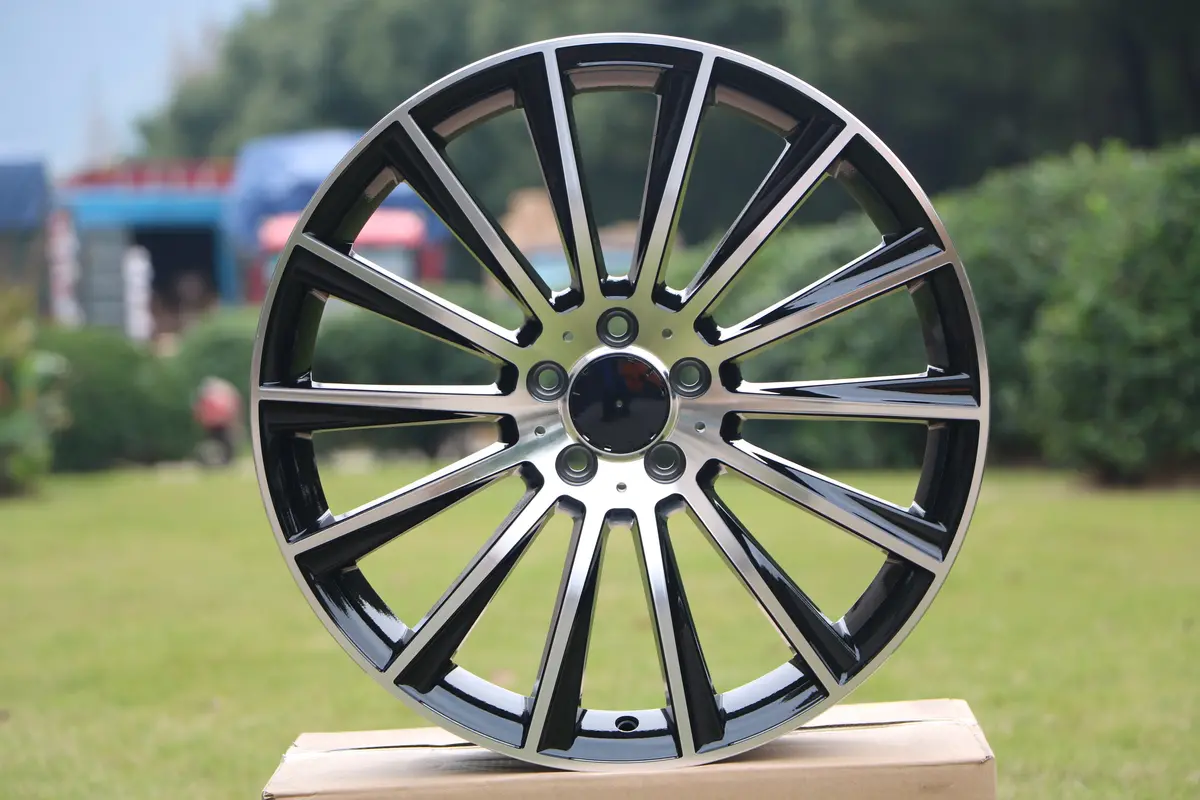 19" Multispoke Style Wheels Fits Mercedes Benz C180 C250 C300 C350 C400 Cla250 E300 E320 E350 E550 S350 S400 S450 S500 S550 S600 S63 1