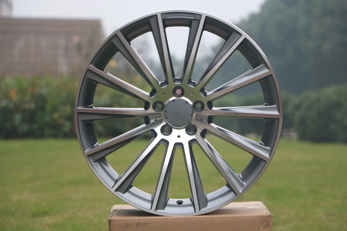 19" Multispoke Style Wheels Fits Mercedes Benz C180 C250 C300 C350 C400 Cla250 E300 E320 E350 E550 S350 S400 S450 S500 S550 S600 S63 3