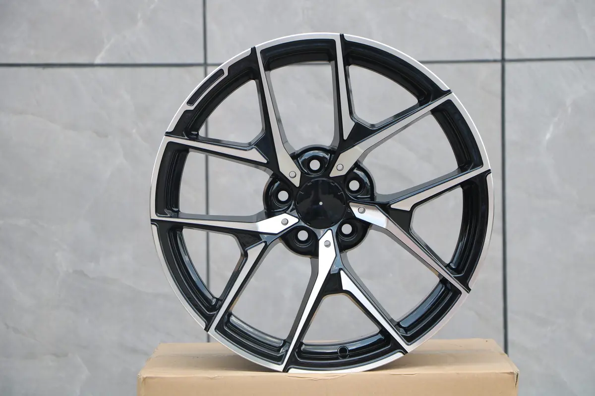 18" Y-Spoke Style Wheels Fits Mercedes Benz C207 C250 C300 C350 Cla250 E350 Glc300 Glc350 1