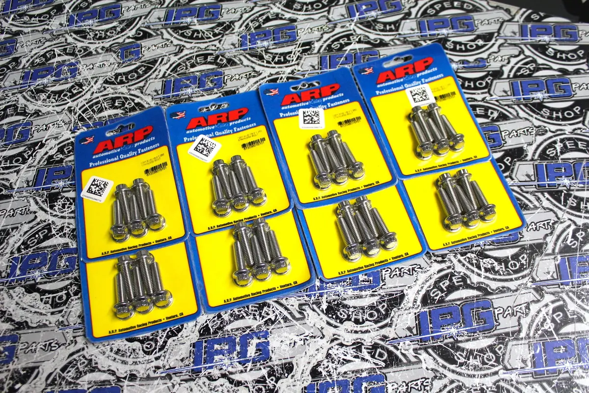 Arp Replacement Bead Lock Bolts For Weld Racing 13" & 15" Drag Race Wheels 1