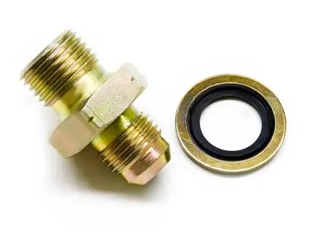 Fitting, Metric 16Mm To 6An, Male To Male (For Coolant Or Oil) 1