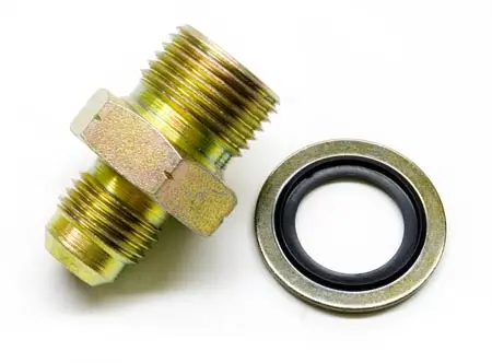 Fitting, Metric 18Mm To 6An, Male To Male (For Coolant, Fuel,  Or Oil) 1