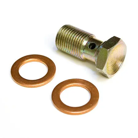 Unrestricted Banjo Bolt For Low Profile Oil Inlet - Gt & Gtx (Gt25 Through Gtx35)Ball Bearing Turbo 1