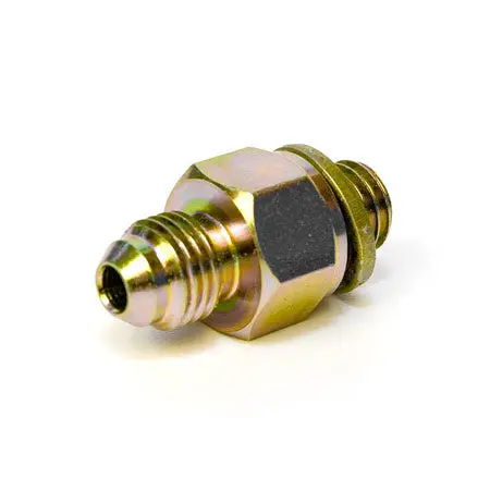 10Mm (1.25 Pitch) To -4An Flare Fitting  (M10 X 1.25 Male To #4 An Male) 1