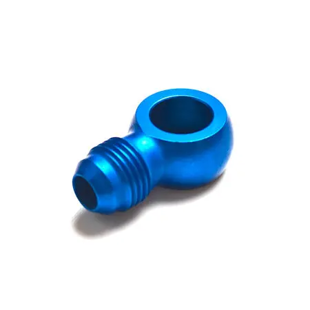 Banjo Fitting 12Mm Hole With -6An Male Flare, Aluminum 1