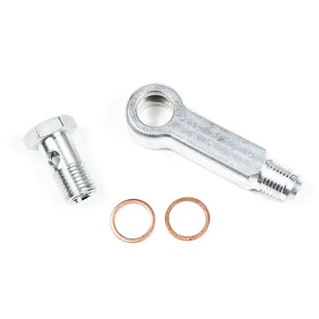 Banjo Fitting Kit 14Mm Hole To -6 An Male Flare Long Alum Version *No Stock - Please Use Atp-Ftg-215 1