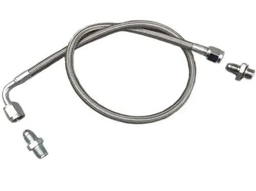 Oil Feed Line Kit For 2015+ Mustang Ecoboost 2.3L For Gt / Gtx Turbos 1