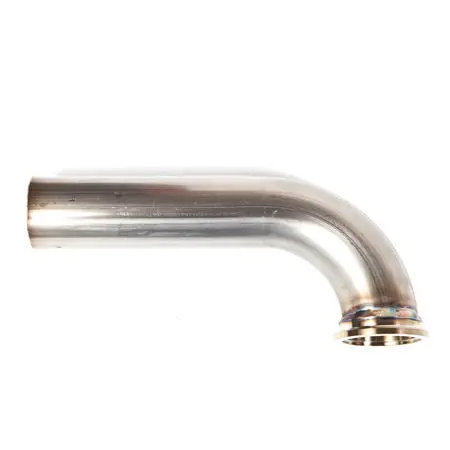 90 Degree Universal Stainless Dump Tube Flanged For Mvr (V44) Wastegate Outlet, Dumptube 1