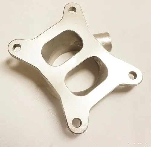 Turbo Manifold Flange Adapter Mk7 2.0T Tsi, 4 Bolt Factory Manifold To Garrett V-Band G-Series /Gtx 1