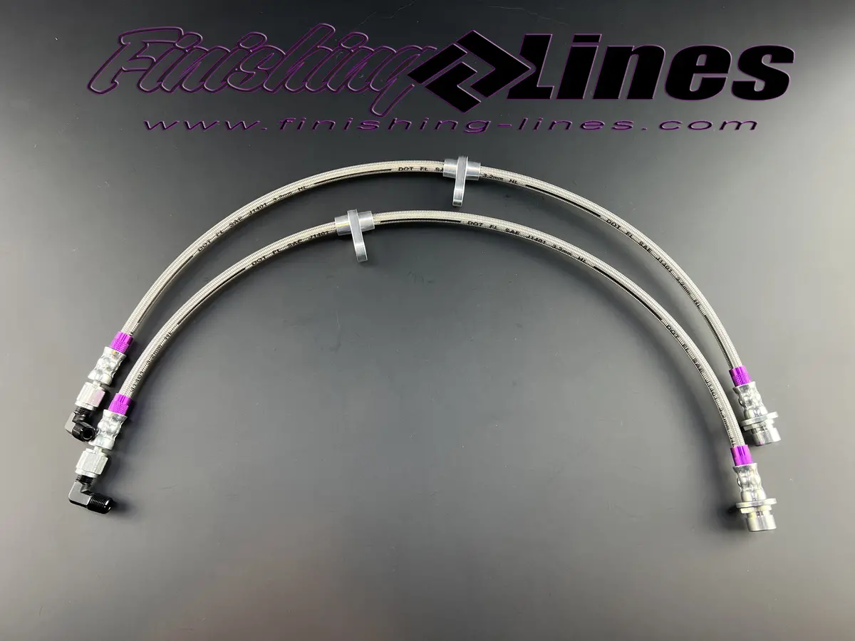 Eg/Dc/Ek Awd Extended Rear Caliper Hoses (For 1/8-27 Npt Inlet Calipers) 1