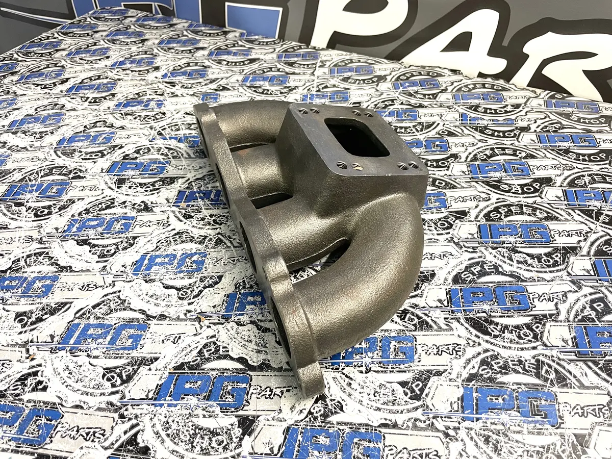 Inlinepro T3/T4 Dual Drilled Top Mount Manifold For Honda & Acura K Series Engines 1