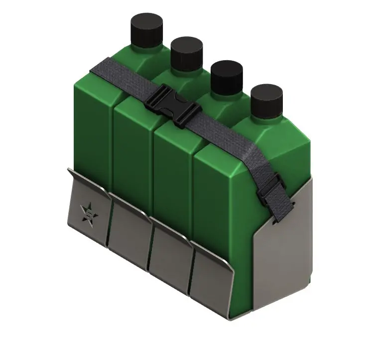 4 Quart Fluid Rack 1