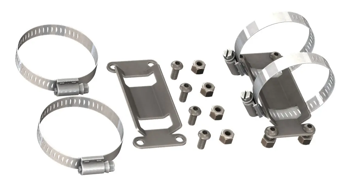 Bolt On Shock Reservoir Mounting Brackets 1