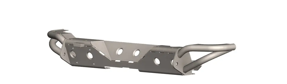 Bronco Pritchett Canyon Rear Bumper Welders Kit 1