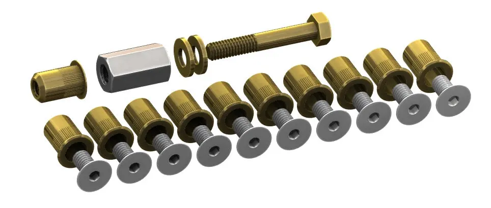 5/16” Panel Hardware Kit. 1
