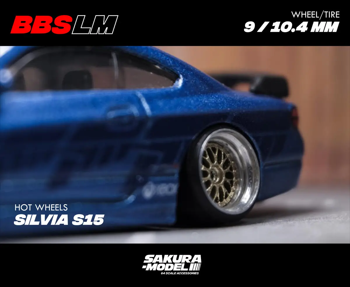 Sakura - Custom Wheel 64 Scale Model Bbs Lm 6