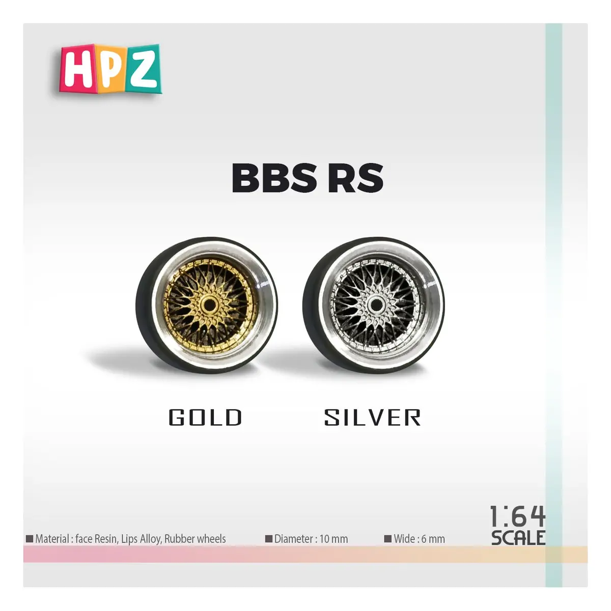 Hpz Wheels Model Bbs Rs 1