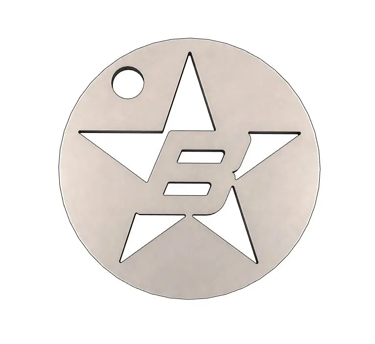 Barnes 4Wd Stainless Keychain 1
