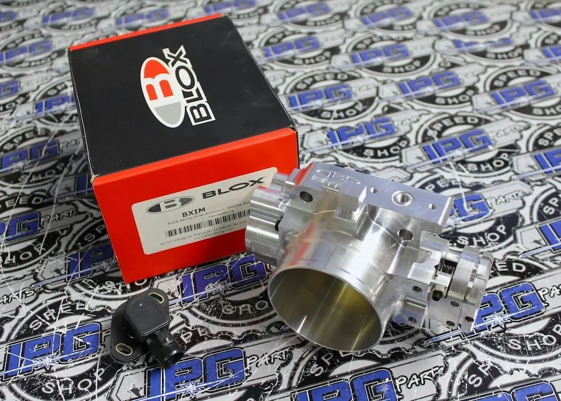 Blox Racing 70Mm Billet Throttle Body For Honda & Acura B16 B18 B20 D16 H22 And F20c Engines 1