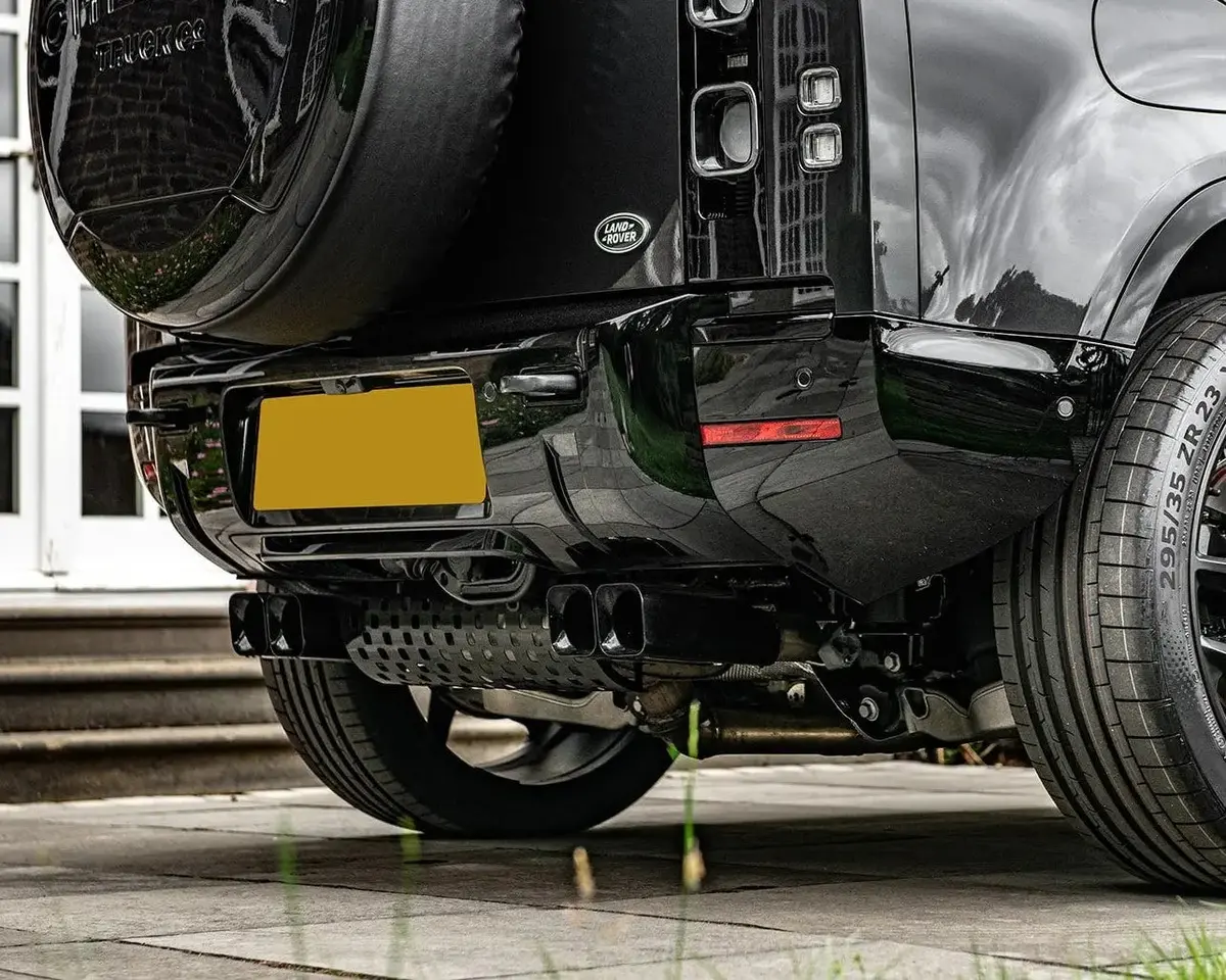 Land Rover Defender 110 V8 Petrol (2020 Onwards) Quad Exhaust System 1