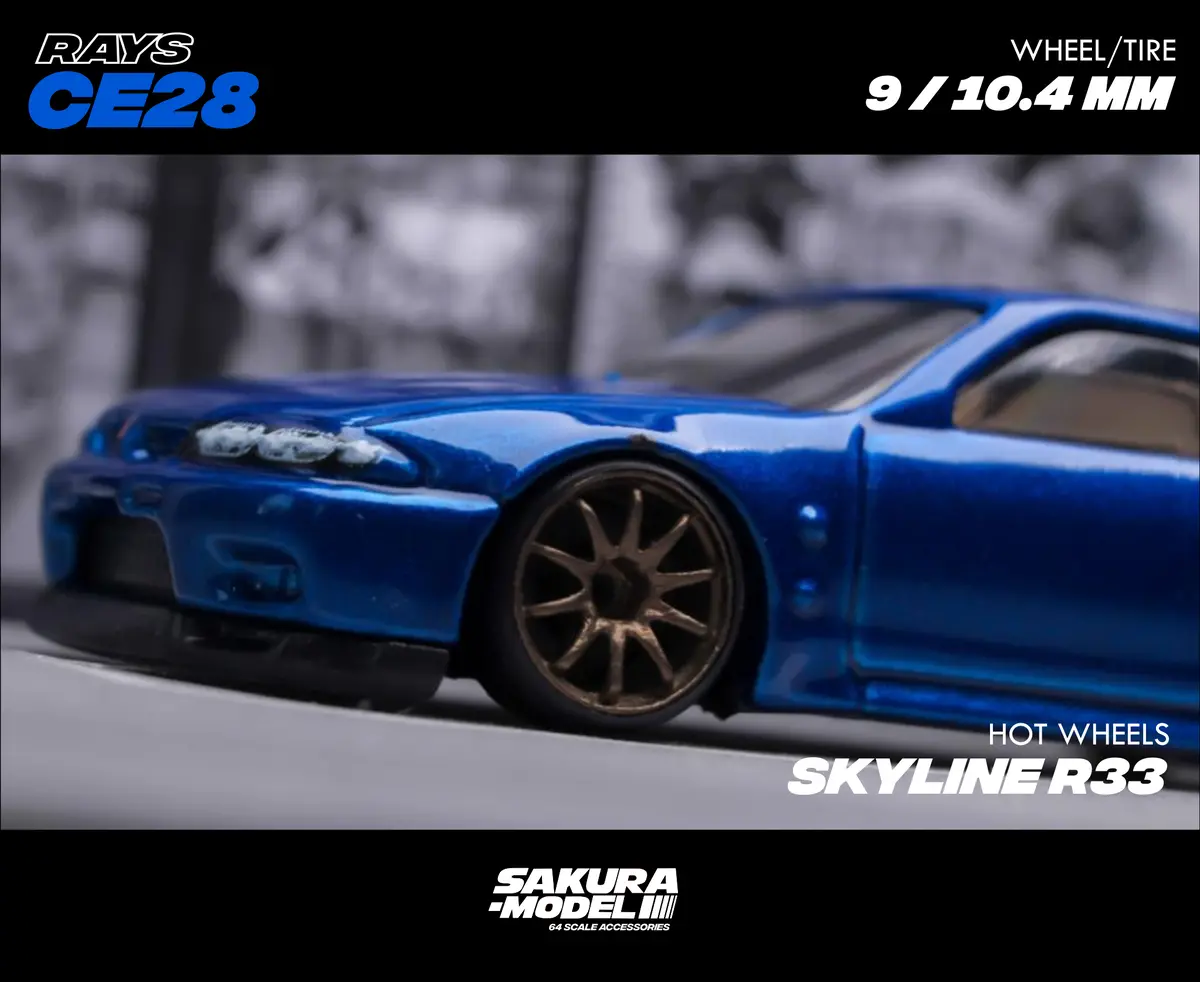 Custom Wheel 64 Scale Model Ce28 1