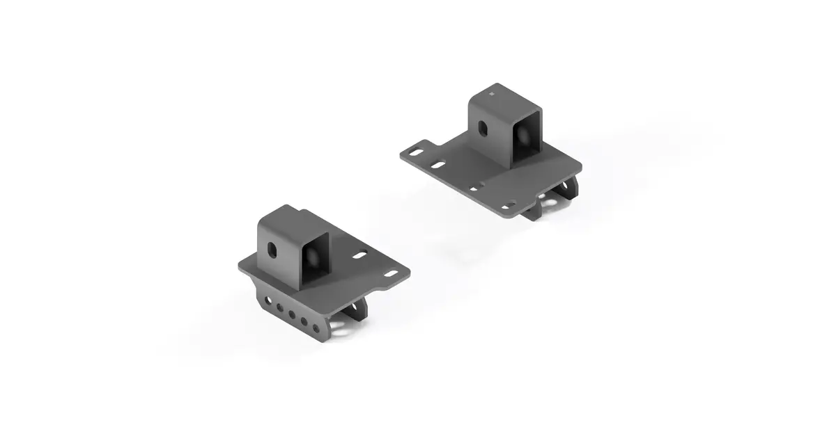 Shackle Relocation Brackets - Jeep Xj 1