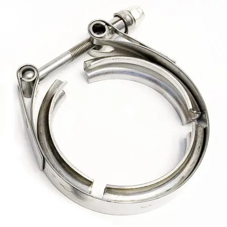 Marmon Non-V-Band Clamp (Downpipe Side) - 5" For Divided T6 Turbine Housing Gt42/Gt45/Gt47 1
