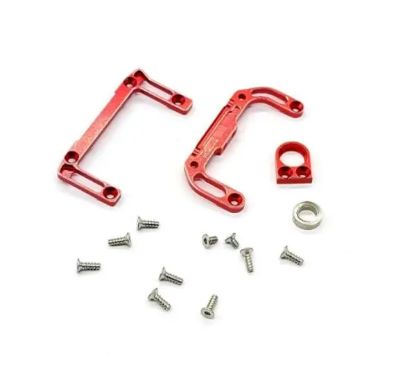 Xpower Aluminum 7075-T6 Upper & Lower Rear Chassis Mounts (Wheelbase L.L) For Awd Dws 1
