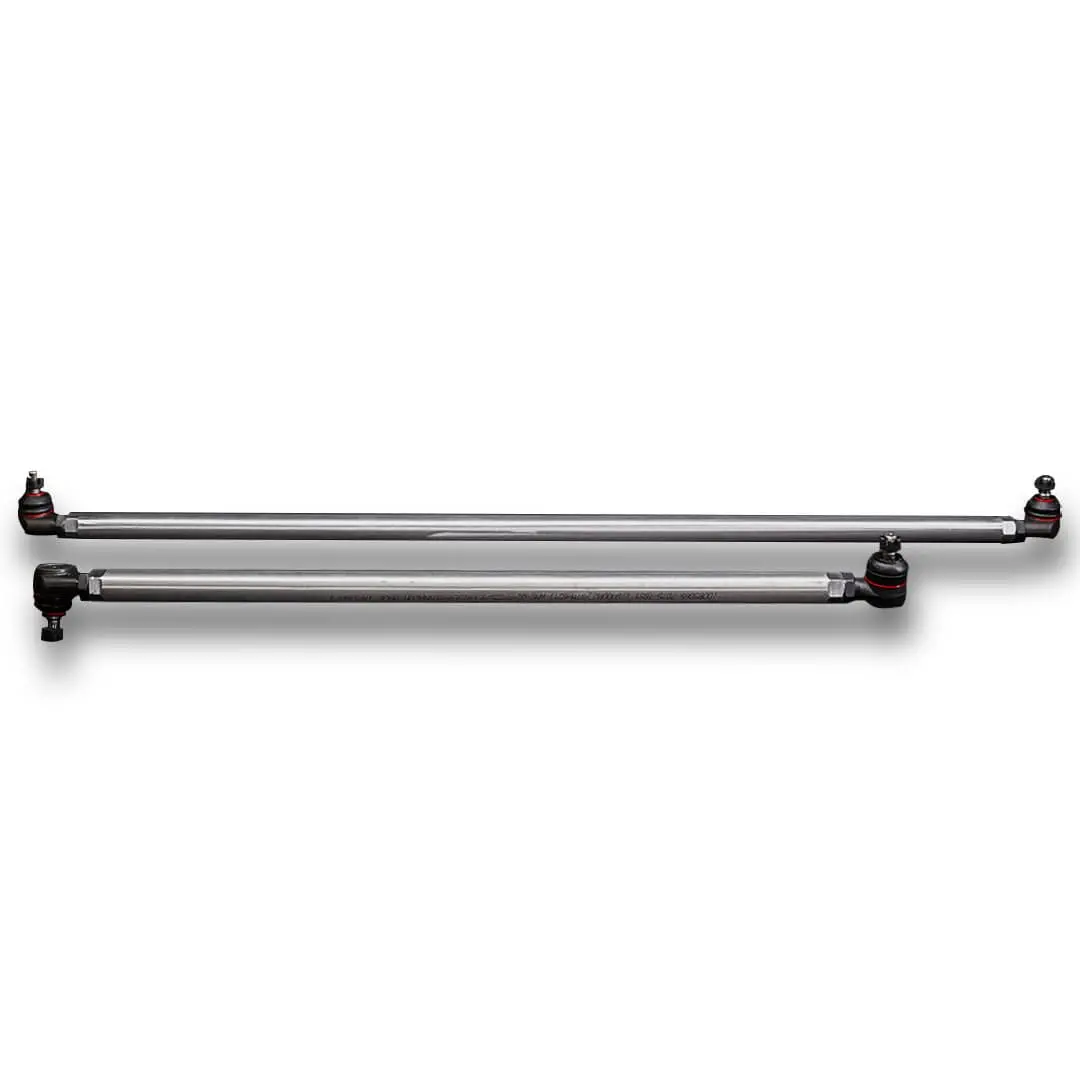 1 Ton Steering System Tie Rod & Drag Link 7075 Aluminum - Flipped - Jeep Jk 1