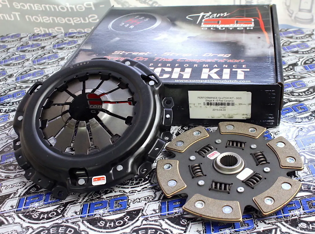 Competition Clutch Stage 4 Clutch Kit - 6 Puck Sprung - 1994-2001 Acura Integra B18b B18c B18c1 B18c5 Engines 1