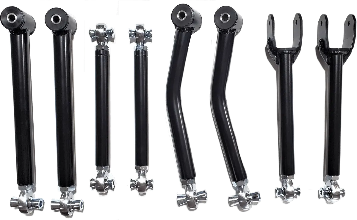 Control Arm Set - Complete Front And Rear - Jeep Tj / Lj 1