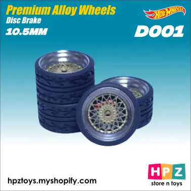 D001 - Premium Alloy Wheels 1/64 2