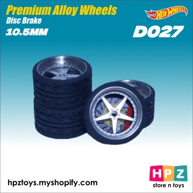 D027 - Premium Alloy Wheels 1/64 1