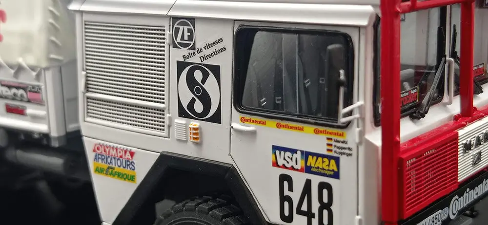 D.A.B Models Man 6X6 Trucker - Dunova Team Paris - Dakar 1986 2