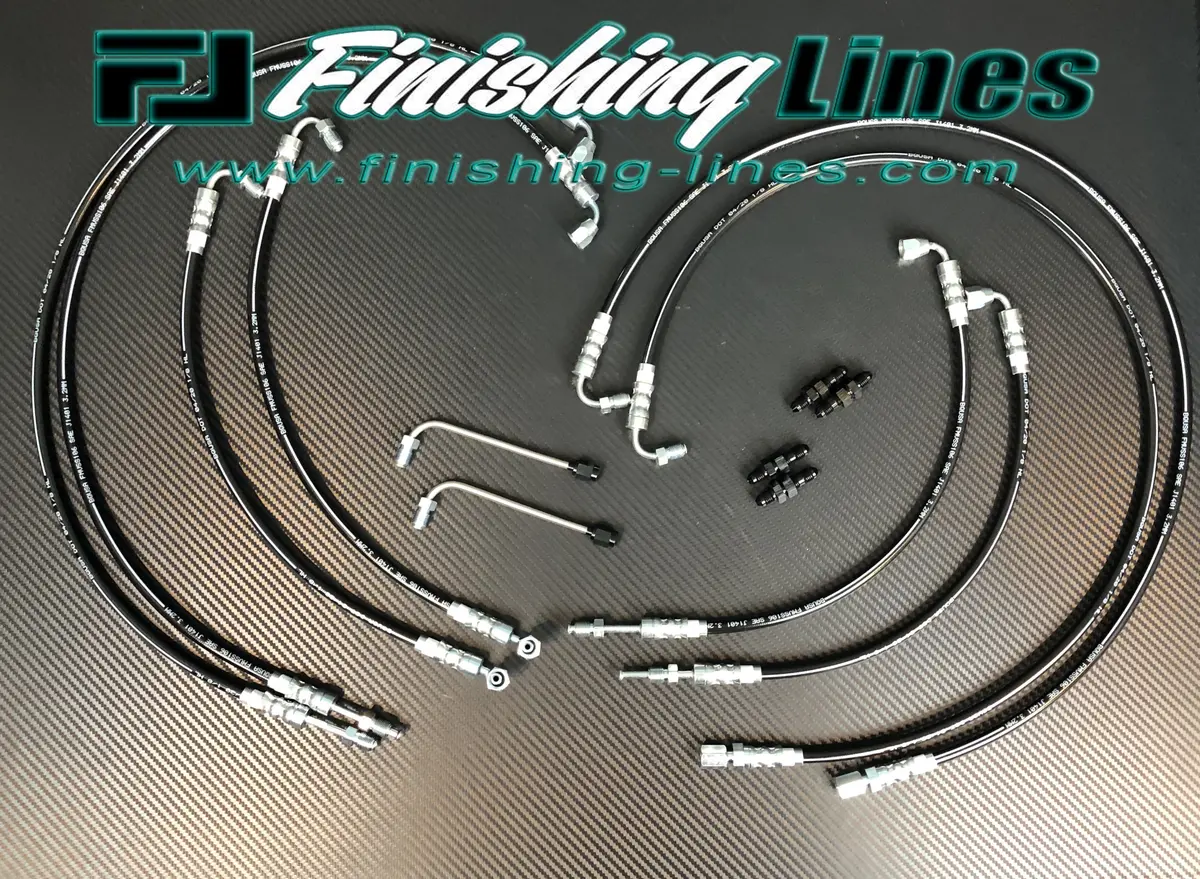 Da Integra Full Tuck Brake Line Kit (Stock Master Cylinder) 1