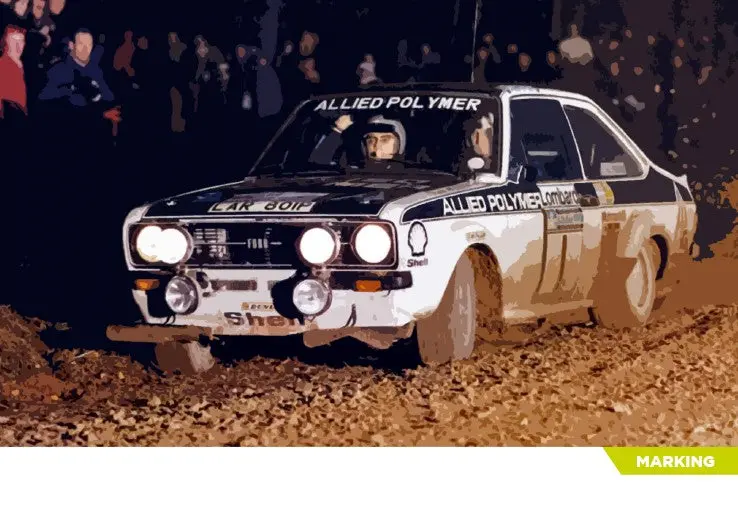 Decalcas Ford Escort Mk. Ii Allied Polymer 1